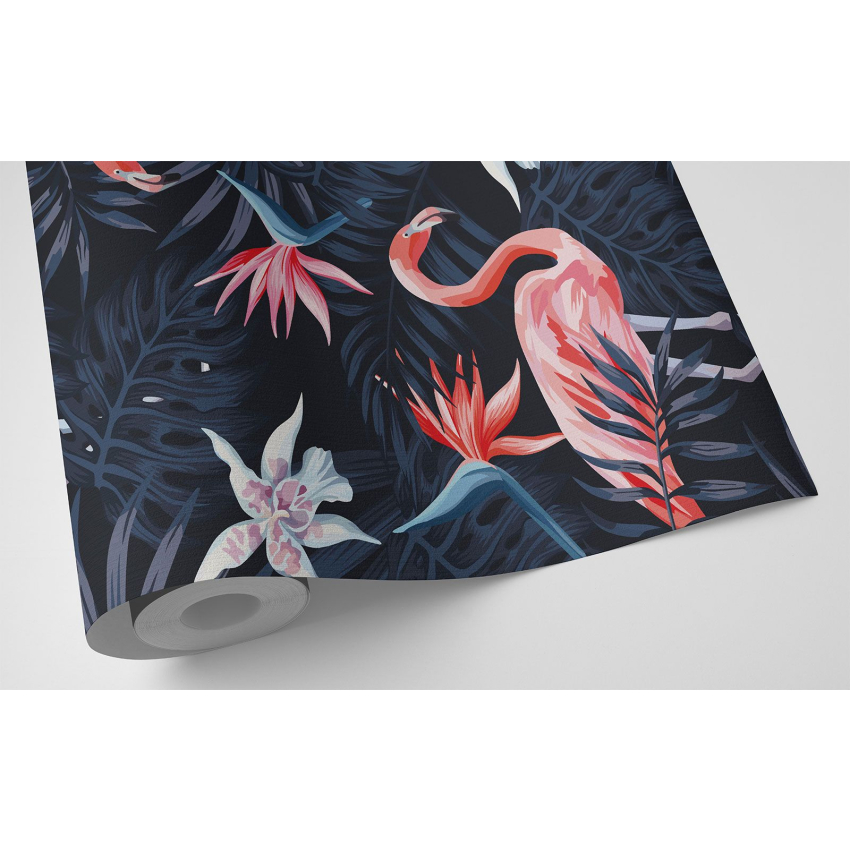 Papier peint - Flamants Roses