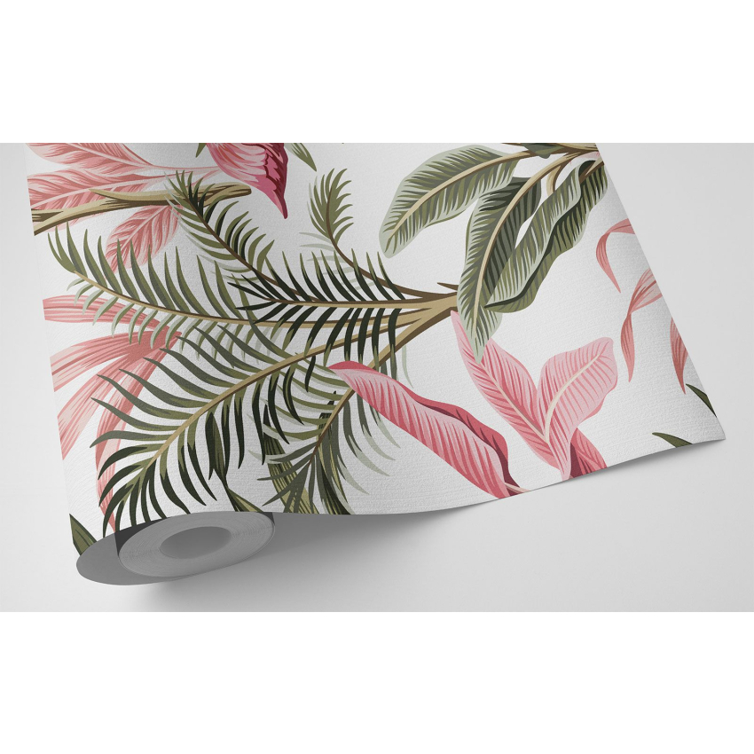 Papier peint - Flamants Roses