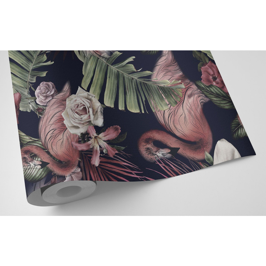 Papier peint - Flamants Roses