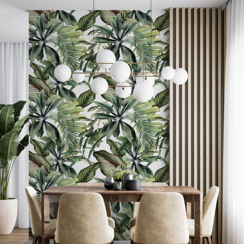 Papier peint - Motif botanique