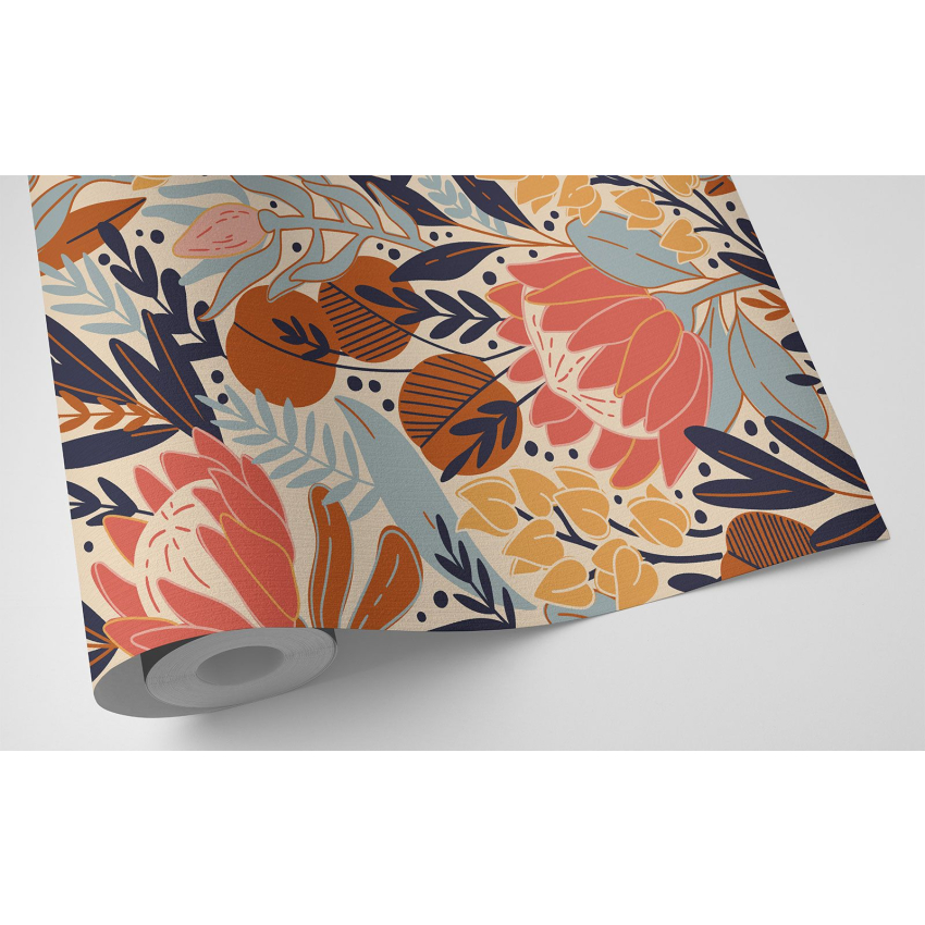 Papier peint - Motif botanique