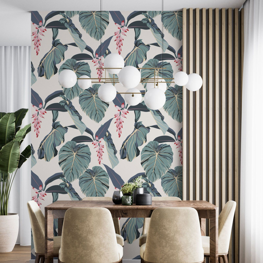 Papier peint - Motif botanique