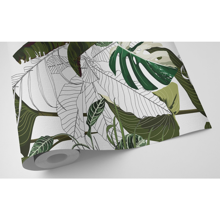 Papier peint - Motif botanique