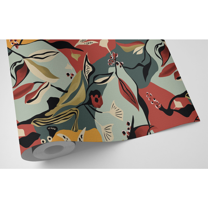 Papier peint - Motif botanique