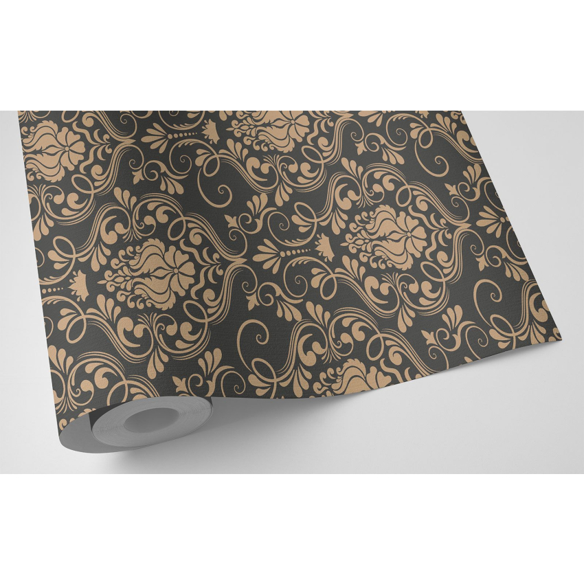 Papier peint - Motif Damassé