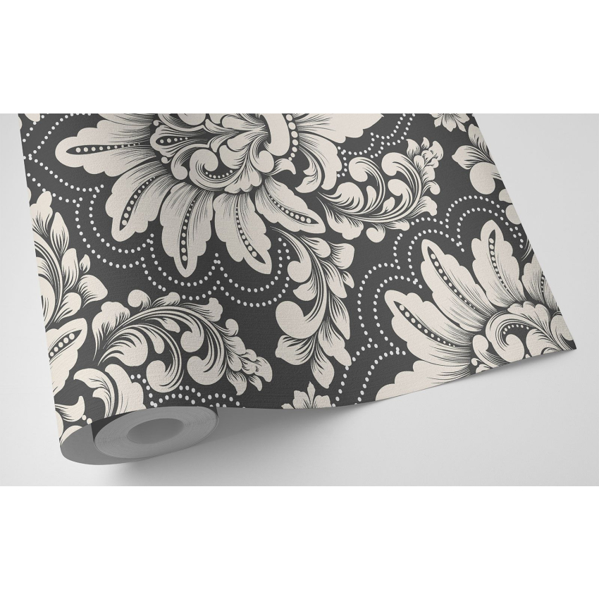 Papier peint - Motif damassé