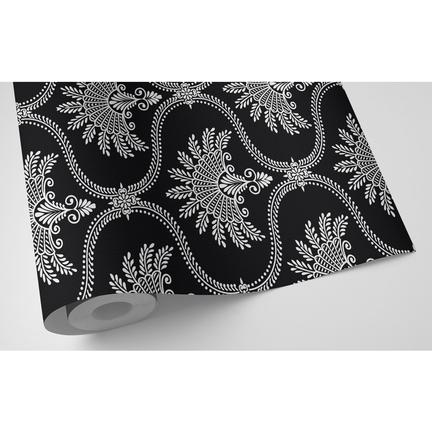 Papier peint - Motif damassé