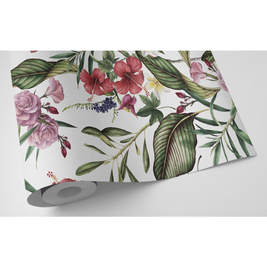 Papier peint - Motif flora