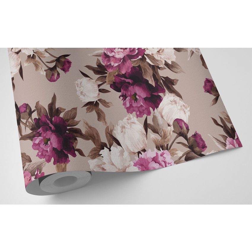 Papier peint - Motif floral