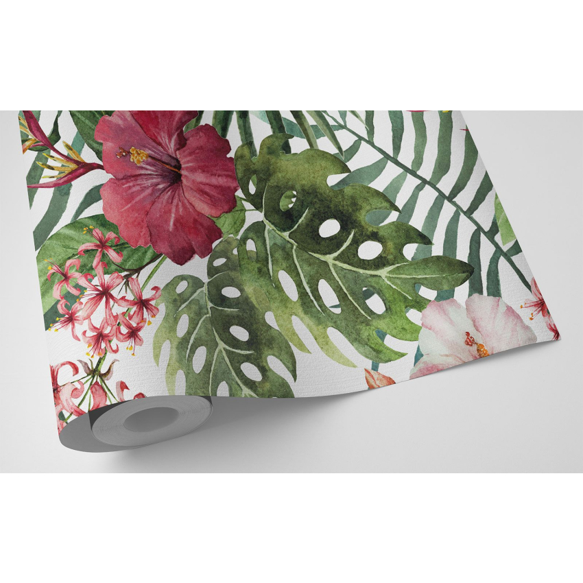 Papier peint - Motif floral