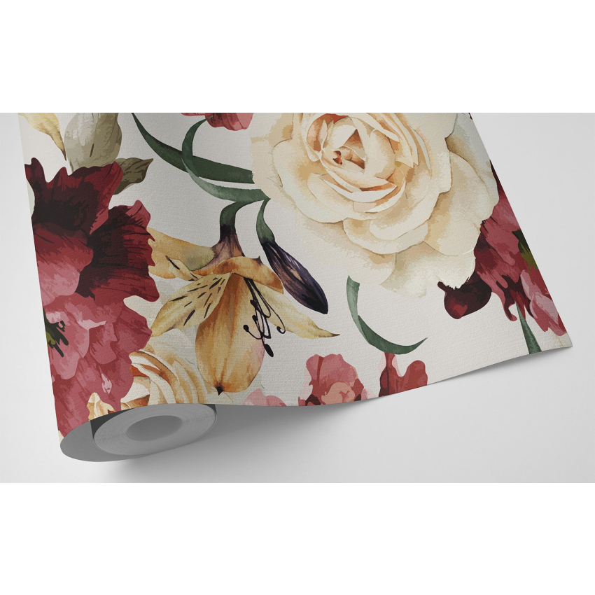Papier peint - Motif floral