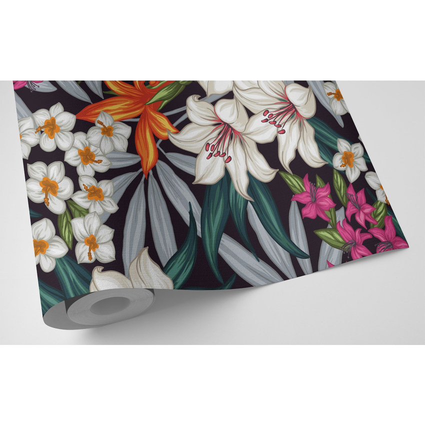 Papier peint -  Motif floral