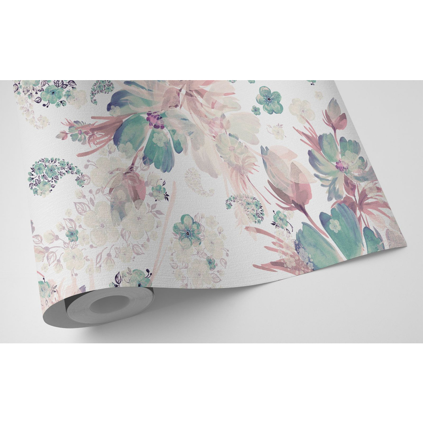 Papier peint - Motif floral