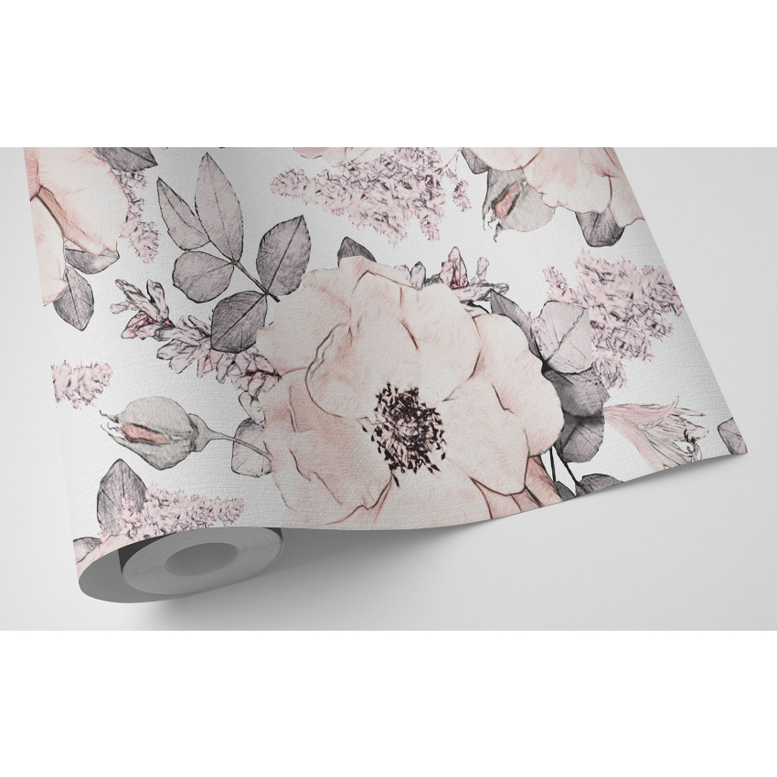 Papier peint - Motif floral