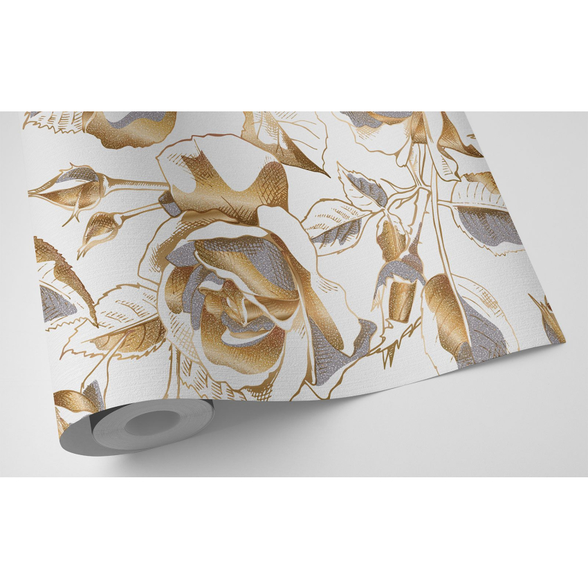 Papier peint - Motif floral