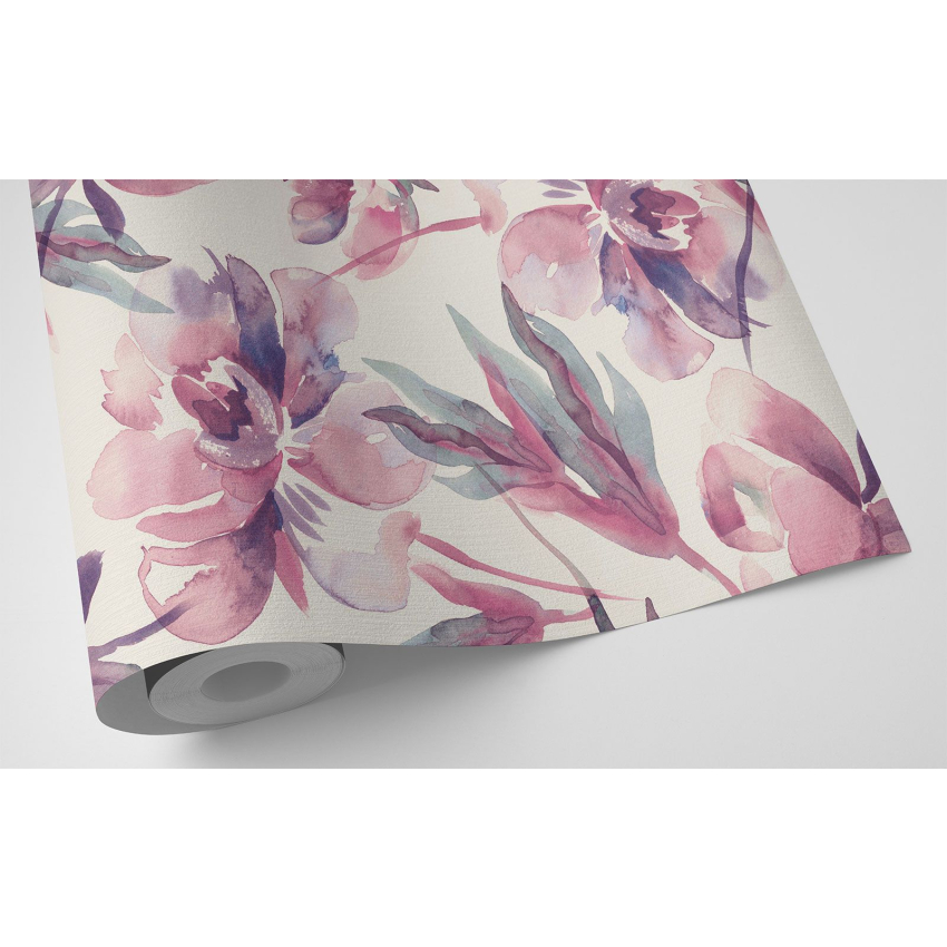 Papier peint - Motif floral