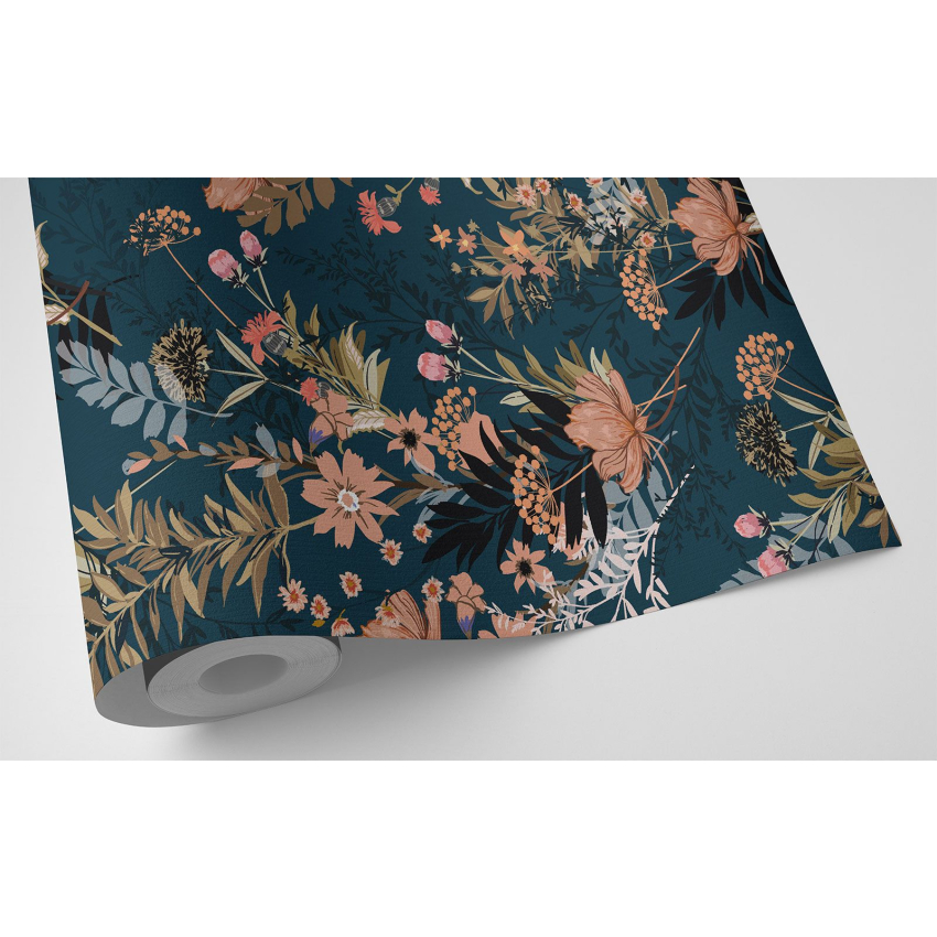 Papier peint - Motif floral