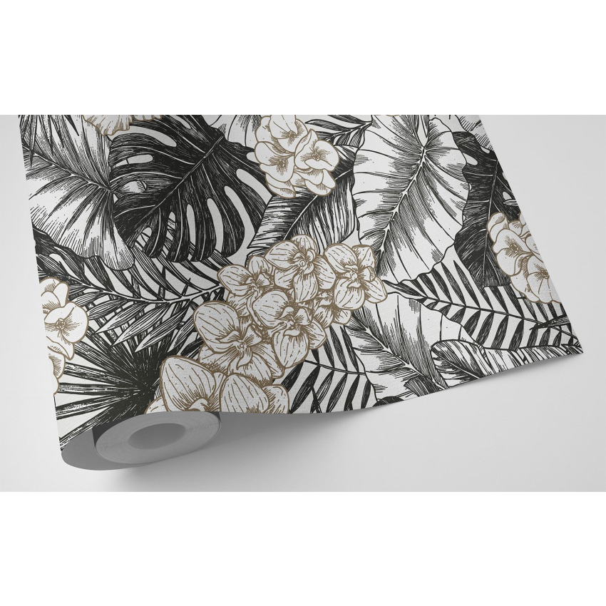 Papier peint - Motif floral