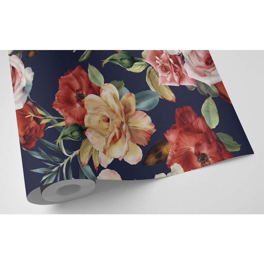 Papier peint - Motif floral