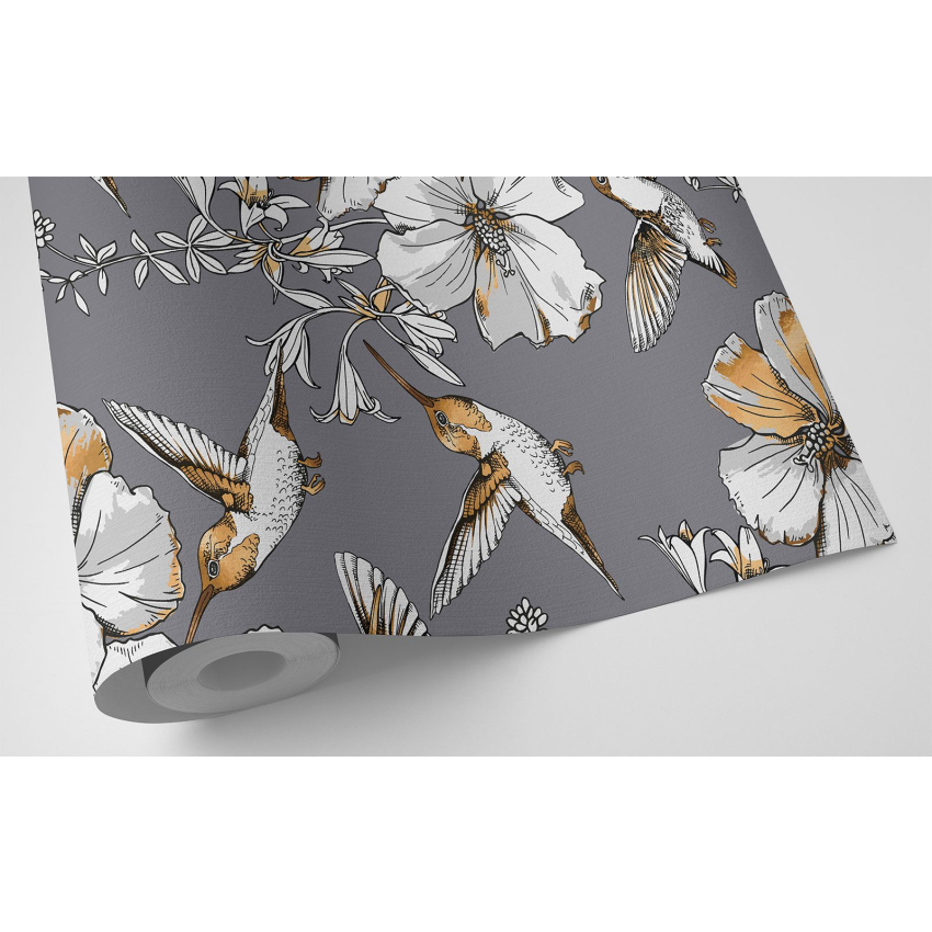 Papier peint - Motif floral