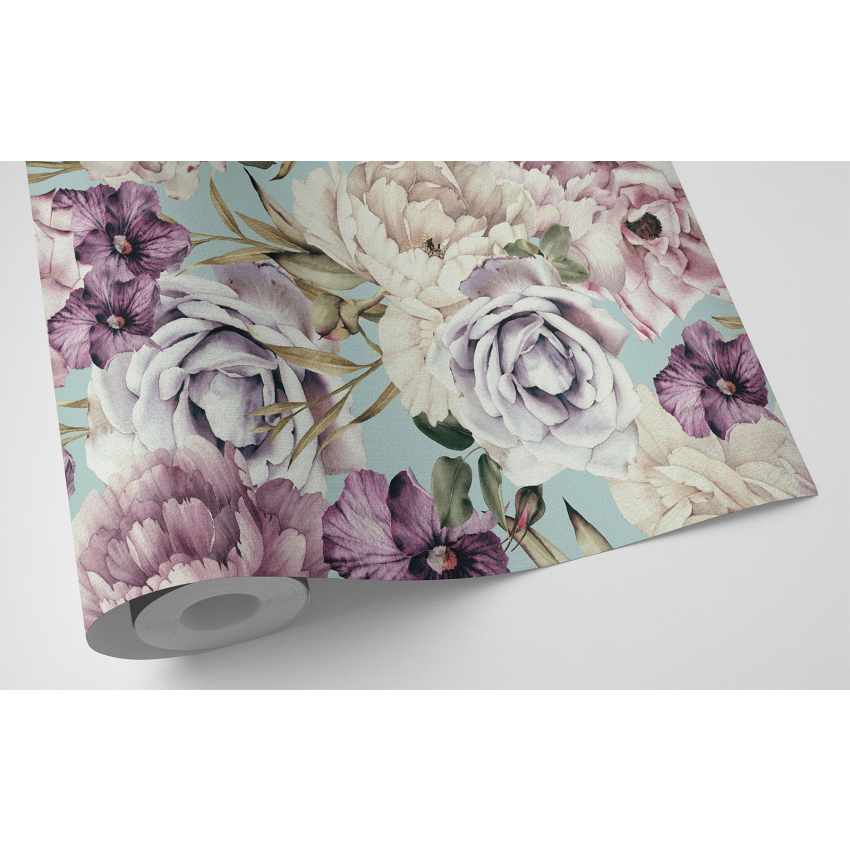 Papier peint - Motif floral