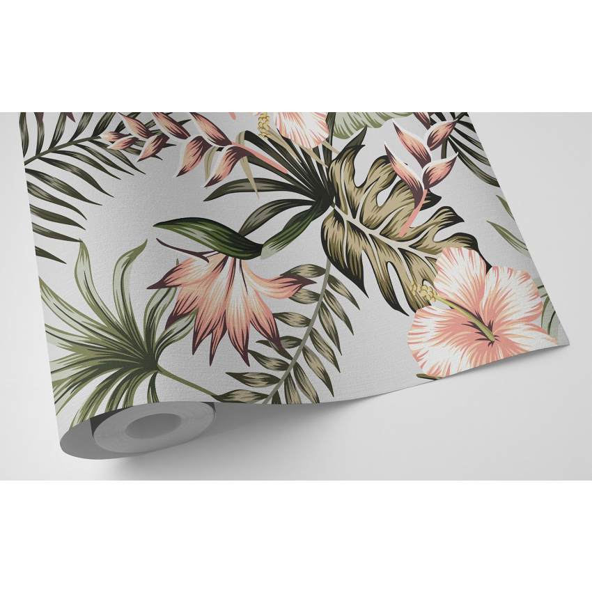 Papier peint - Motif floral