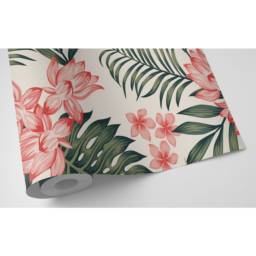 Papier peint - Motif floral
