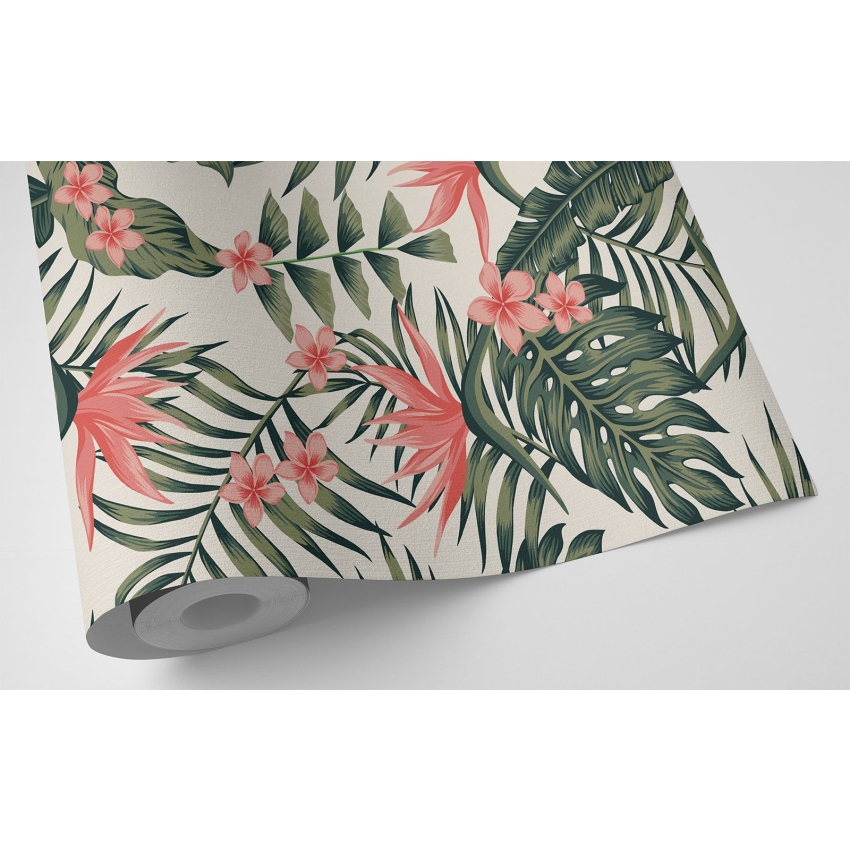 Papier peint - Motif floral