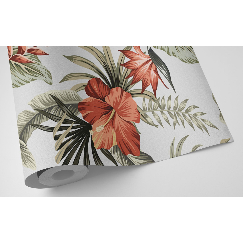 Papier peint - Motif floral