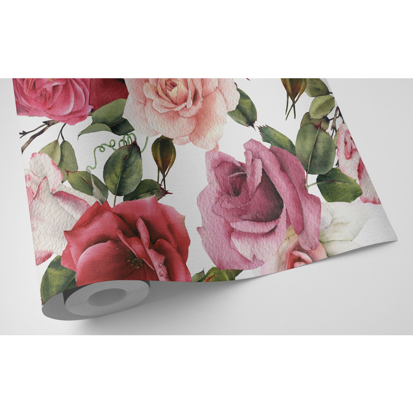 Papier peint - Motif floral