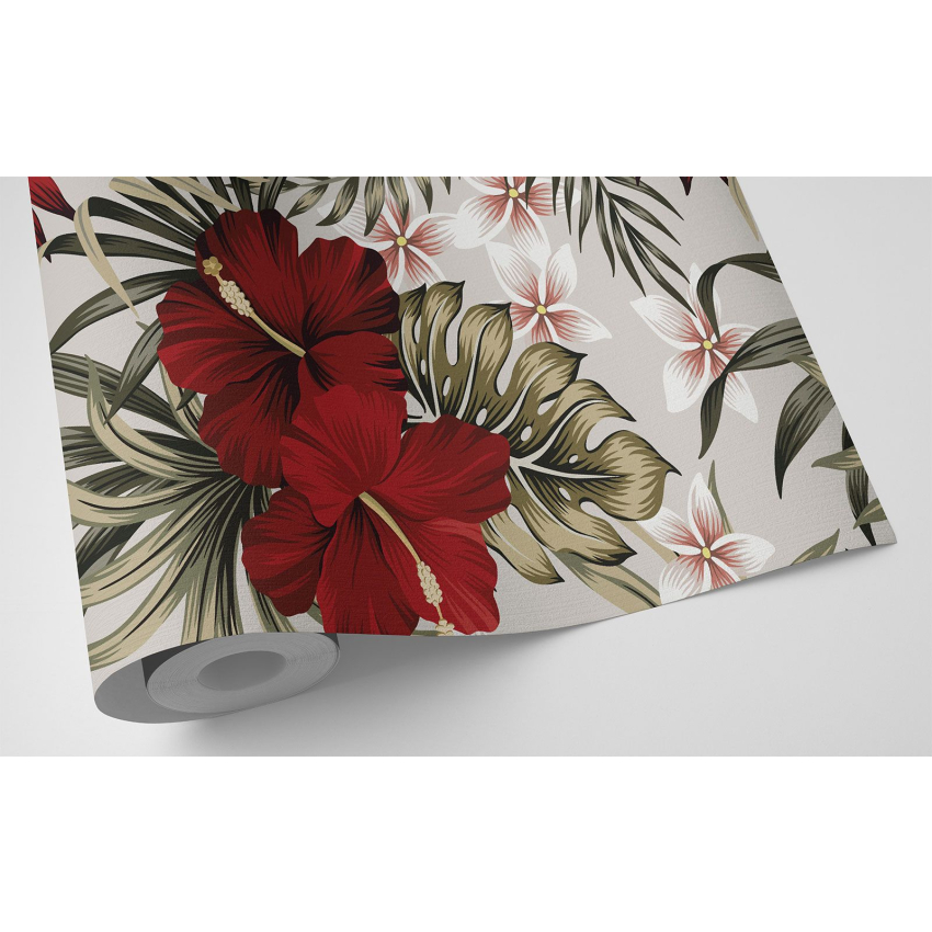 Papier peint - Motif floral