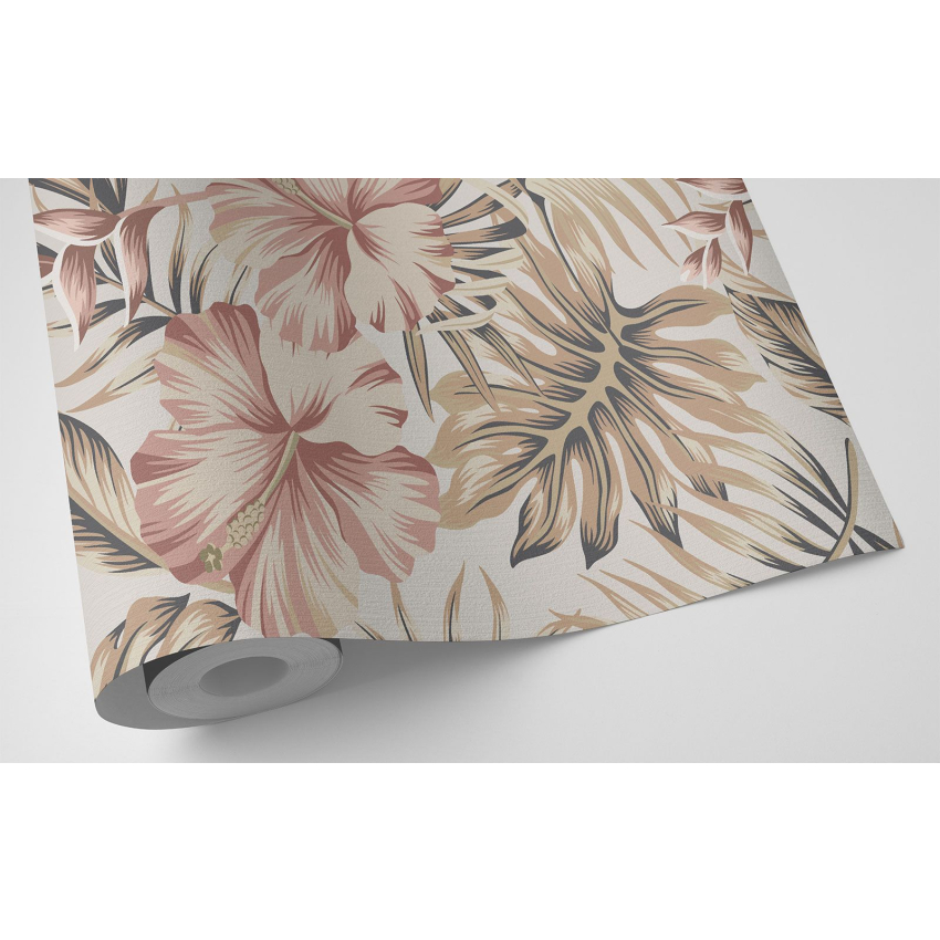 Papier peint - Motif floral