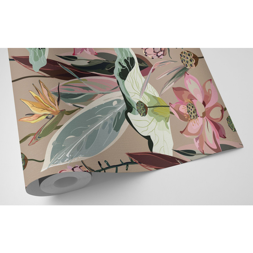 Papier peint - Motif floral