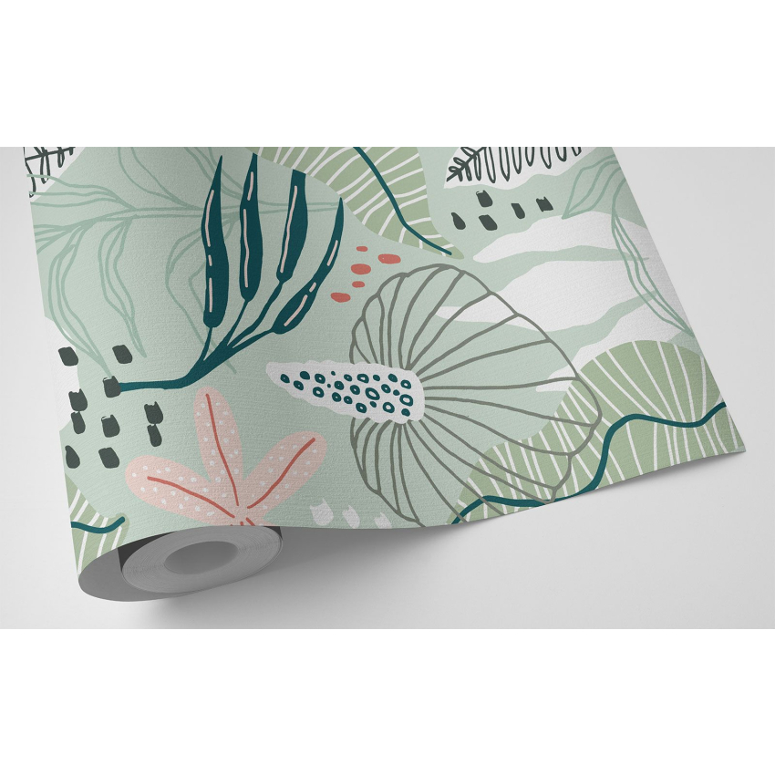 Papier peint - Motif floral