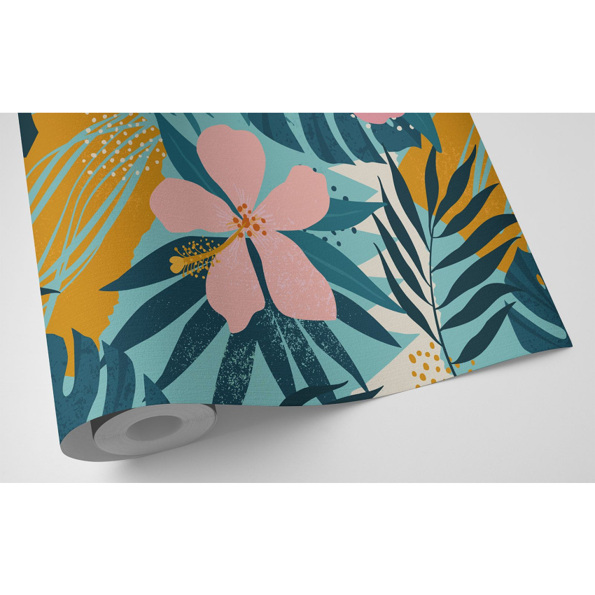Papier peint - Motif floral