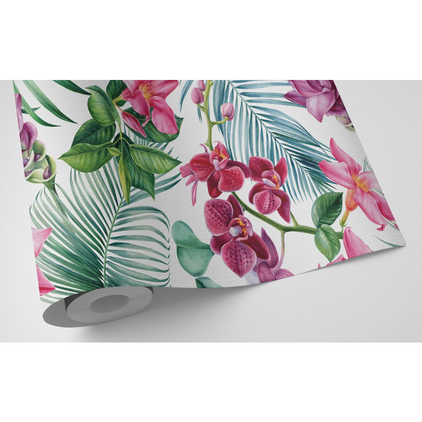 Papier peint - Motif floral