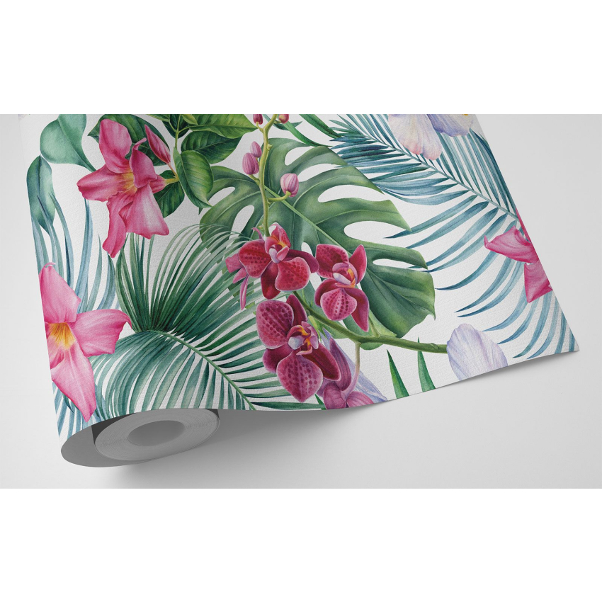 Papier peint -  Motif floral