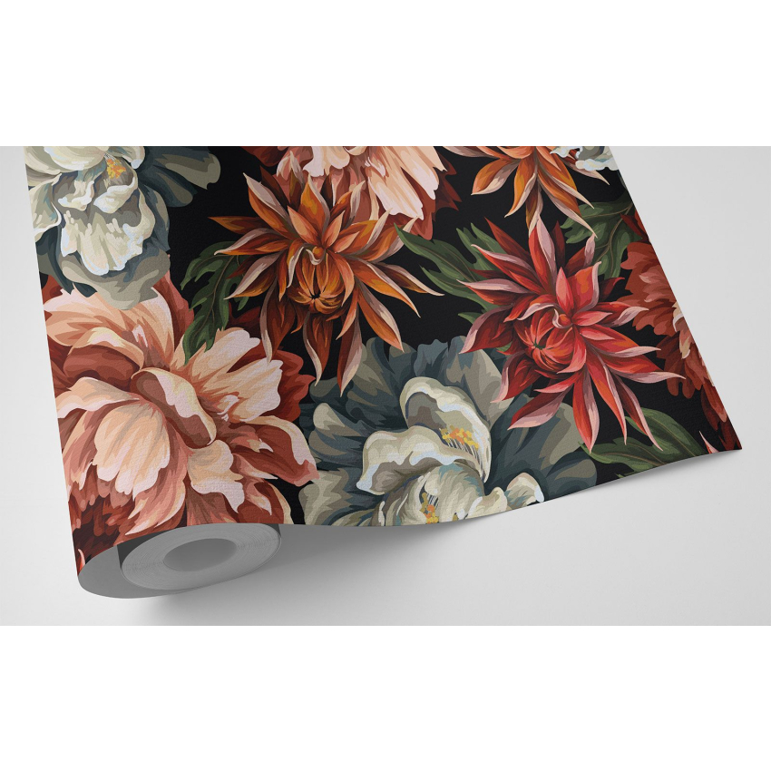 Papier peint - Motif floral
