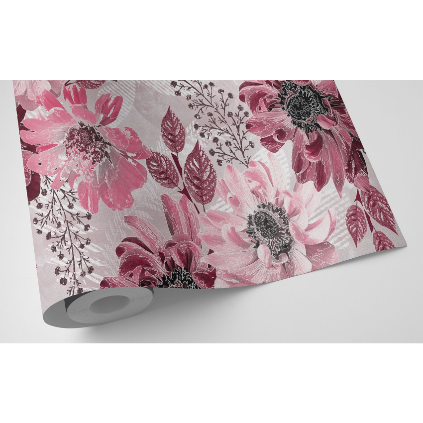 Papier peint - Motif floral