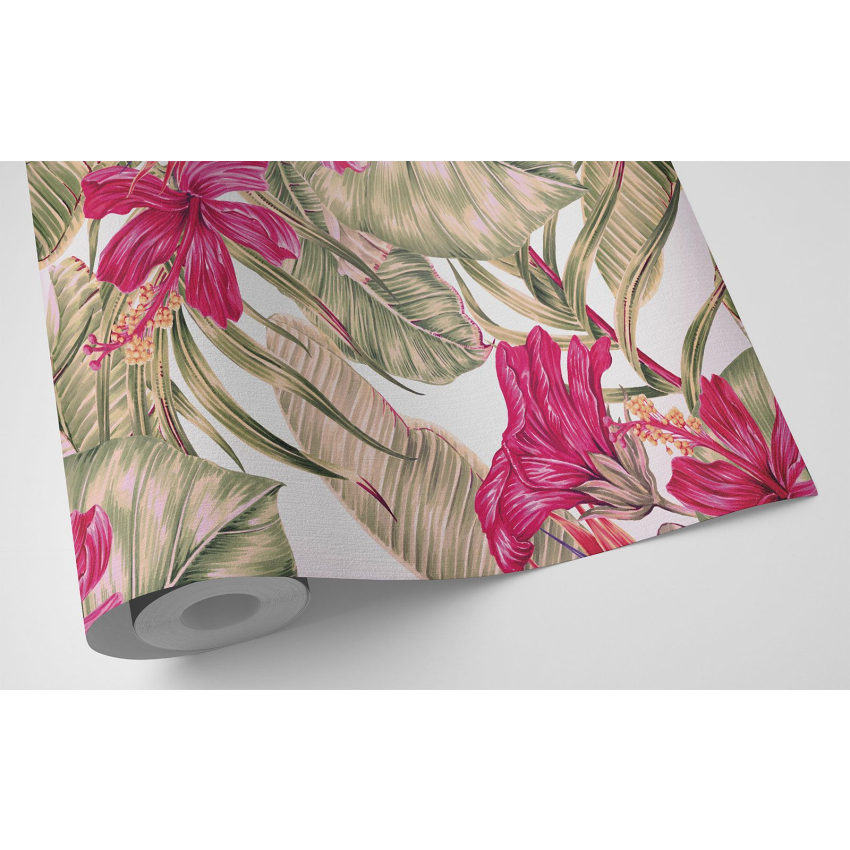 Papier peint - Motif floral
