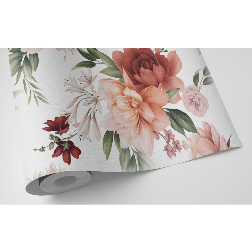Papier peint - Motif floral