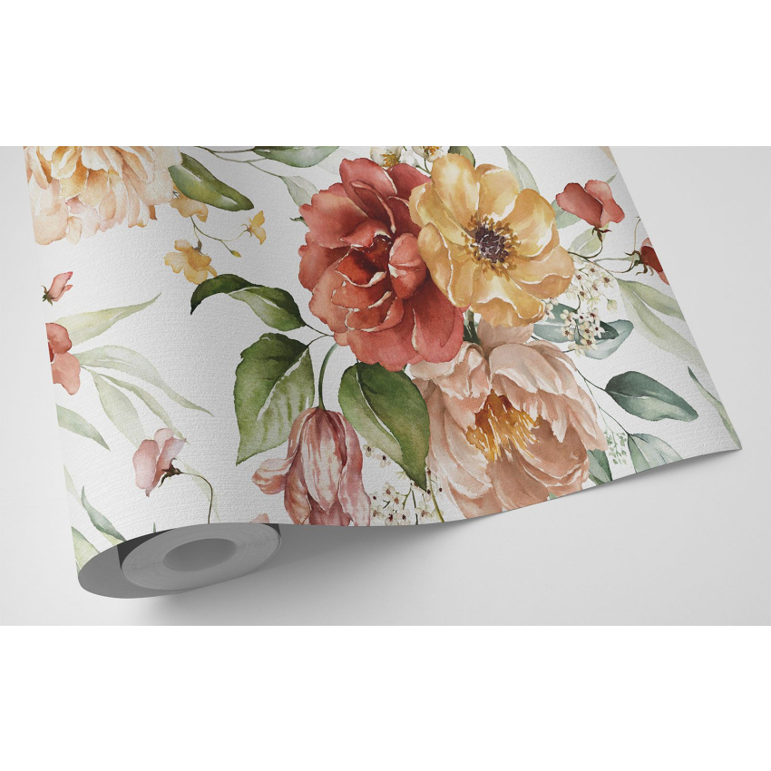 Papier peint - Motif floral