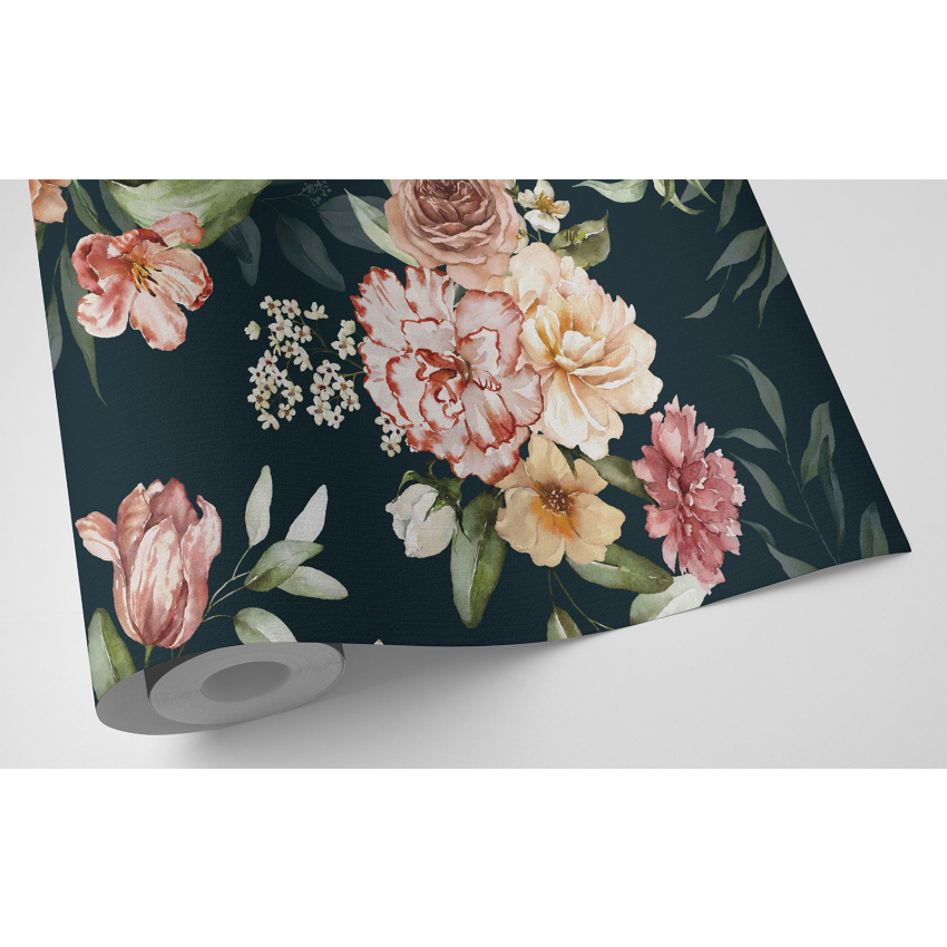 Papier peint - Motif floral