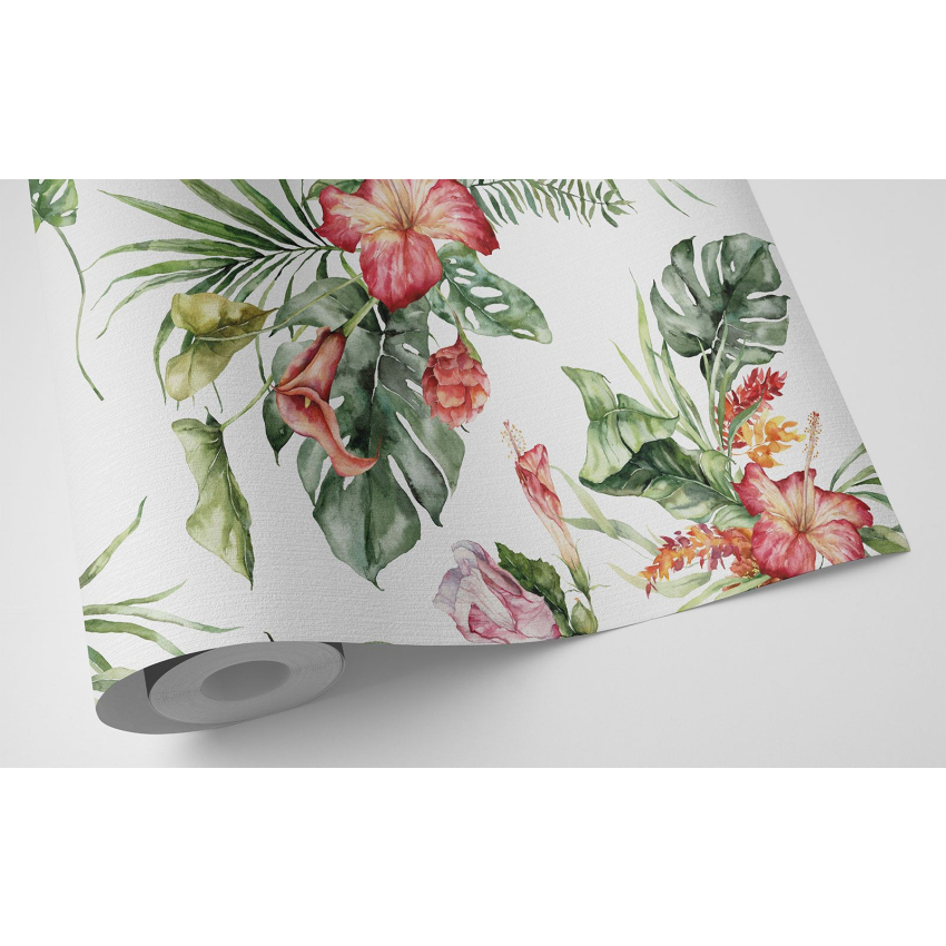 Papier peint - Motif floral