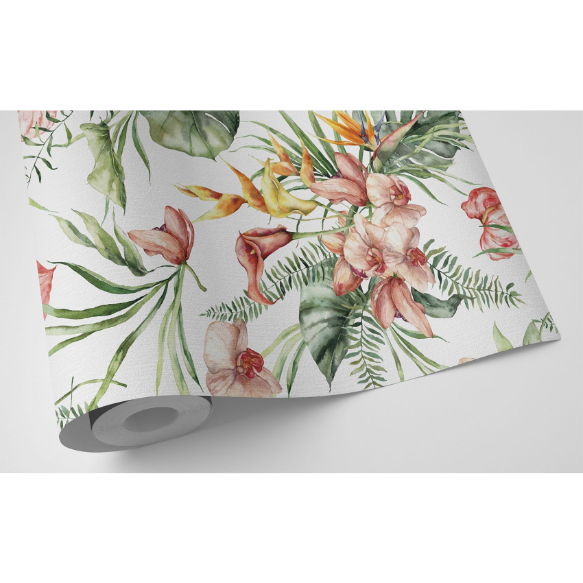 Papier peint - Motif floral