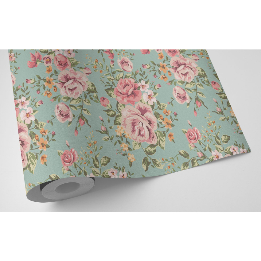 Papier peint - Motif floral