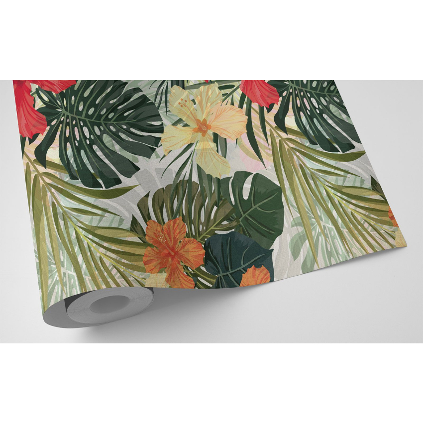 Papier peint - Motif floral