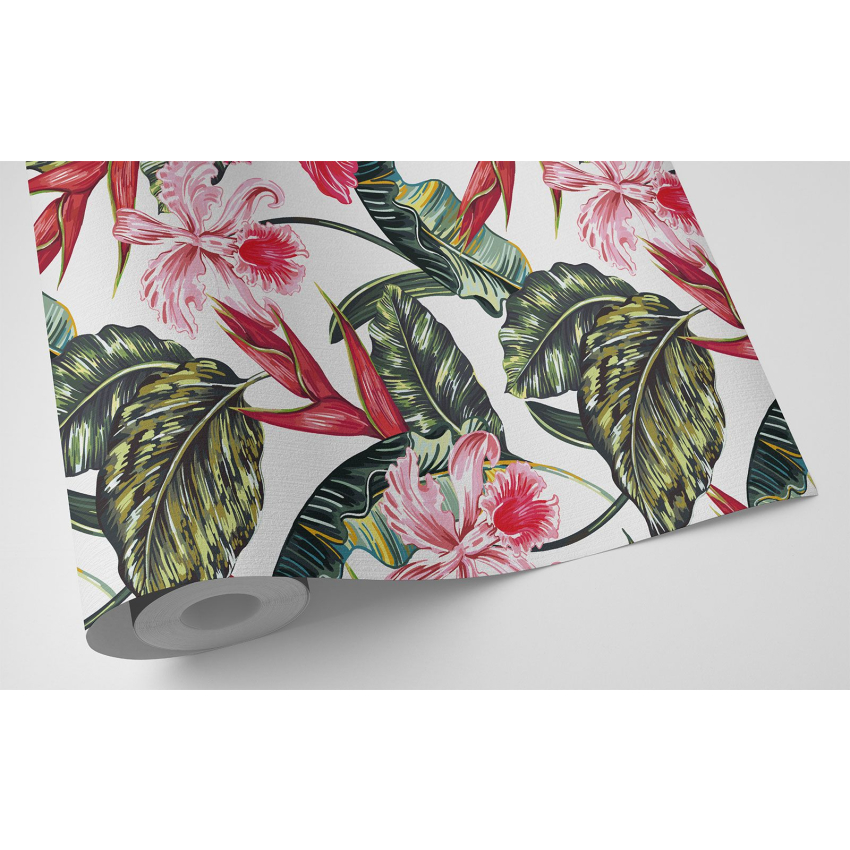 Papier peint - Motif floral