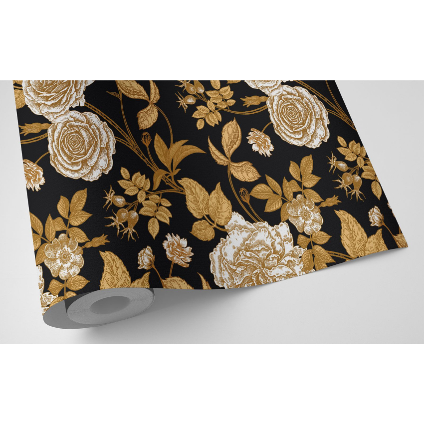 Papier peint - Motif floral