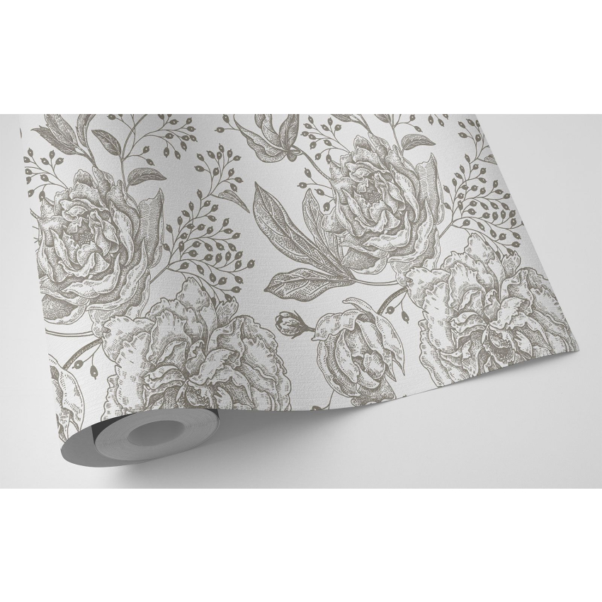 Papier peint - Motif floral